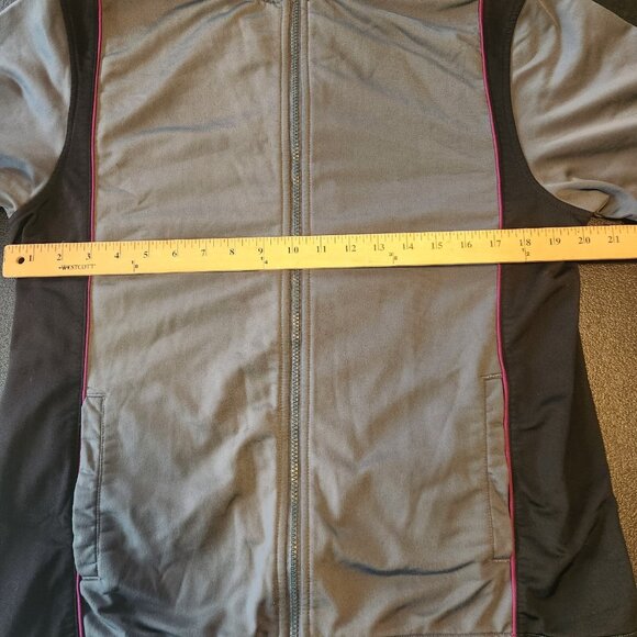 Greendog Boys Track‎ Jacket Full Zip Gray & Black Youth Boys Size XL 20 EUC - Picture 9 of 10